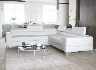 Ecksofa Wohnzimmer L Form Sofas Couch Design Polsterung Textil Modern Couchen